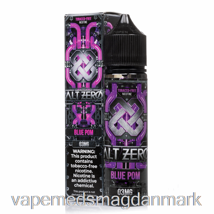 Vape Juice Blå Pom - Alt Nul - 60ml 0mg